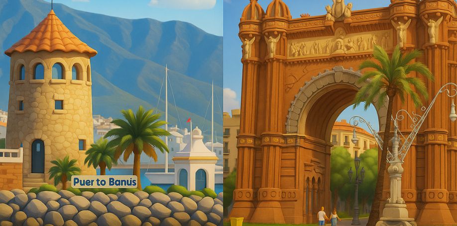 تور بارسلونا و ماربیا