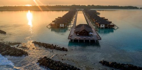 Paradise island resort